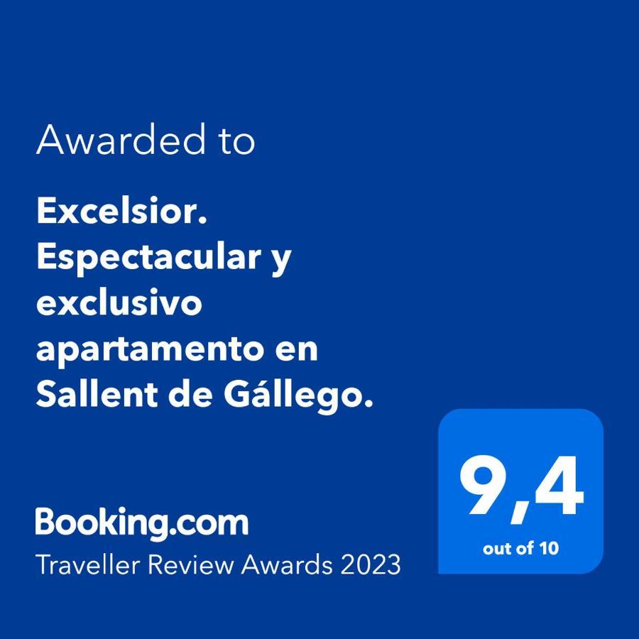 Excelsior. Espectacular Y Exclusivo Apartamento En Sallent De Gallego. Екстериор снимка